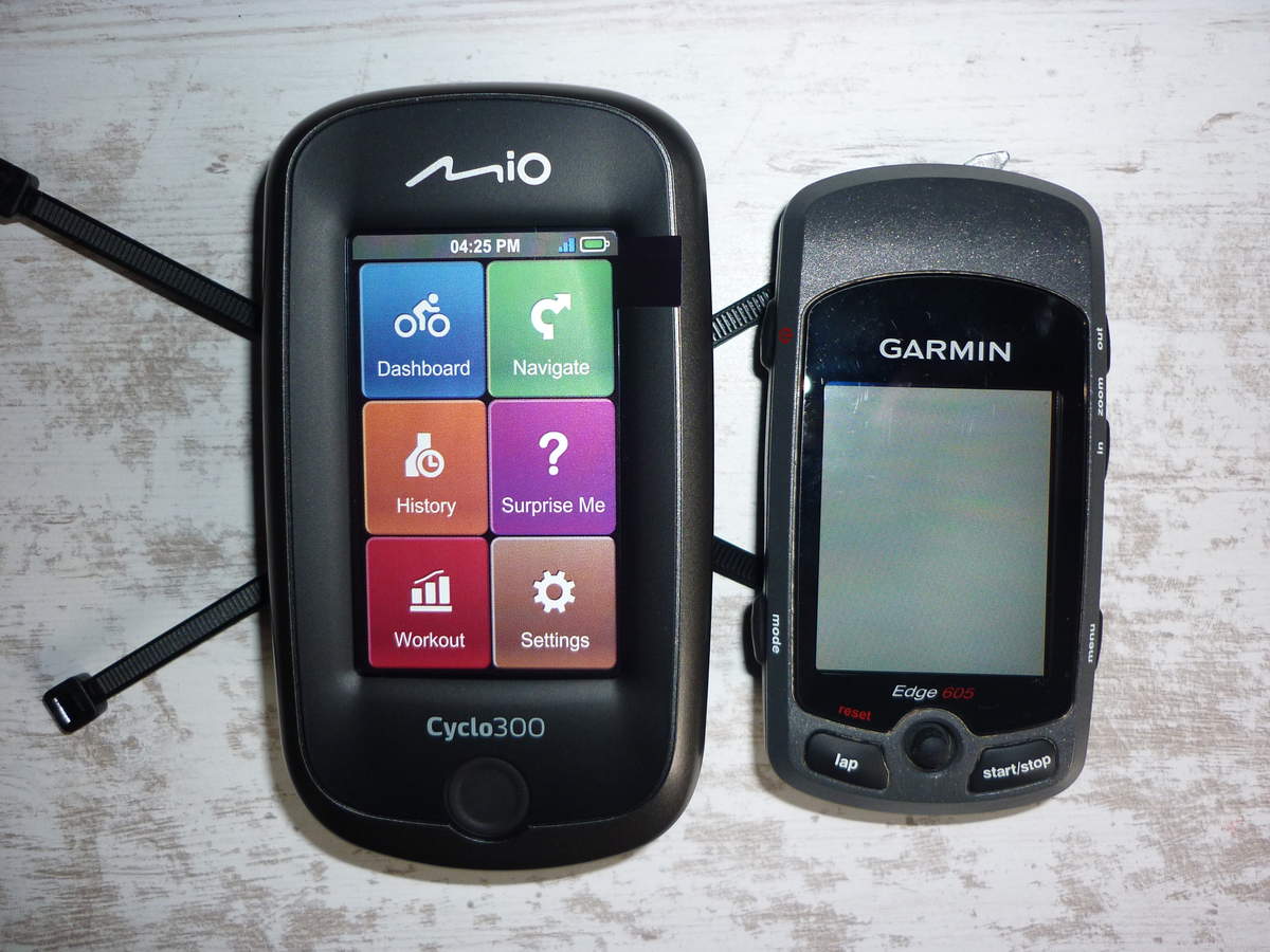 MIO Cyclo 300, Le Déballage, Le Test, Le Bilan du test