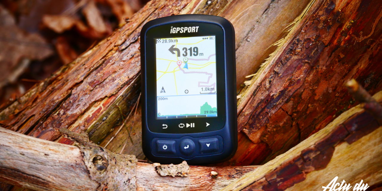 TEST GPS – COMPTEUR VELO GPS IGPSPORT IGS618 