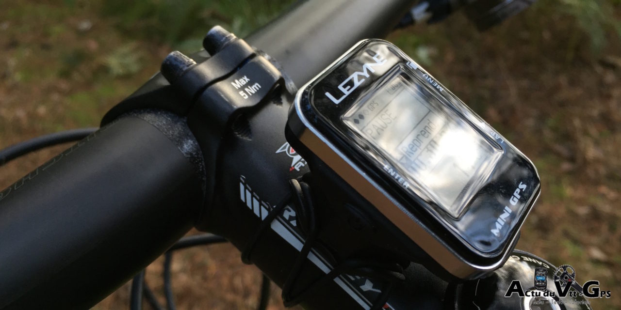 TEST DU COMPTEUR LEZYNE MINI GPS