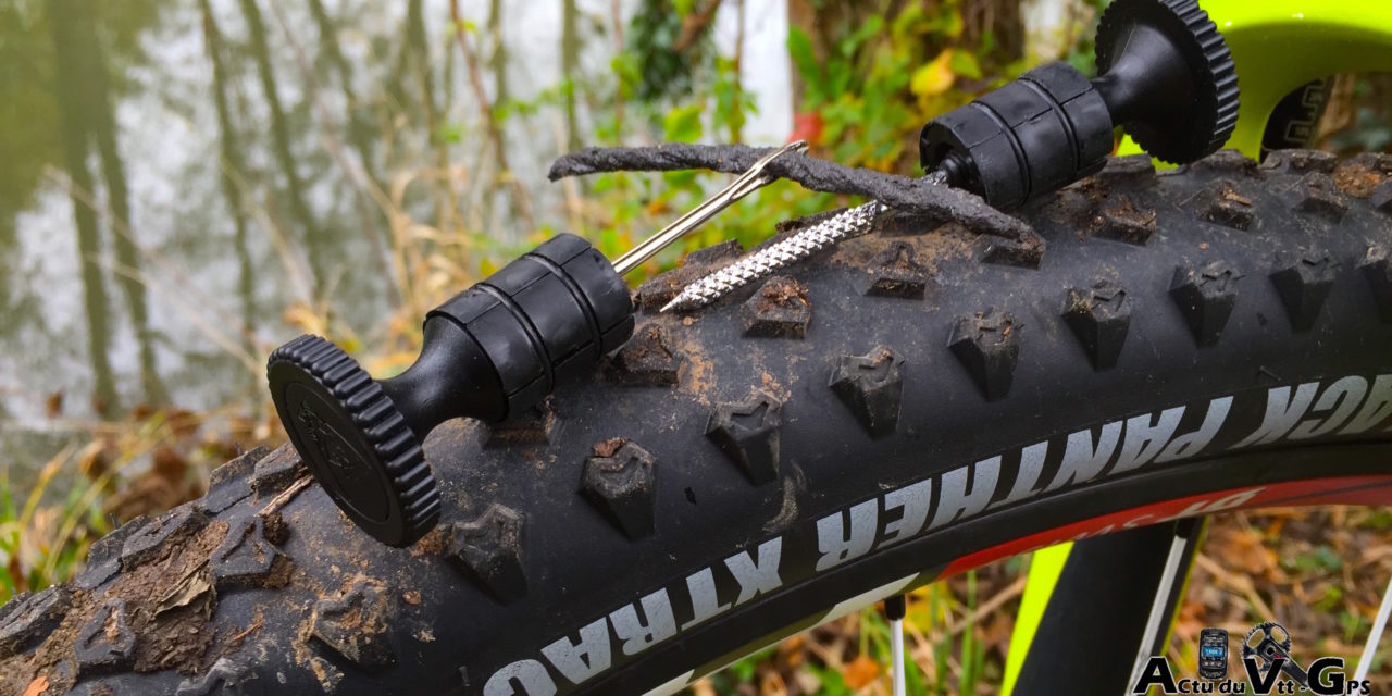 Kit réparation pneu tubeless VTT Hutchinson Rep'air - Équipement vélo