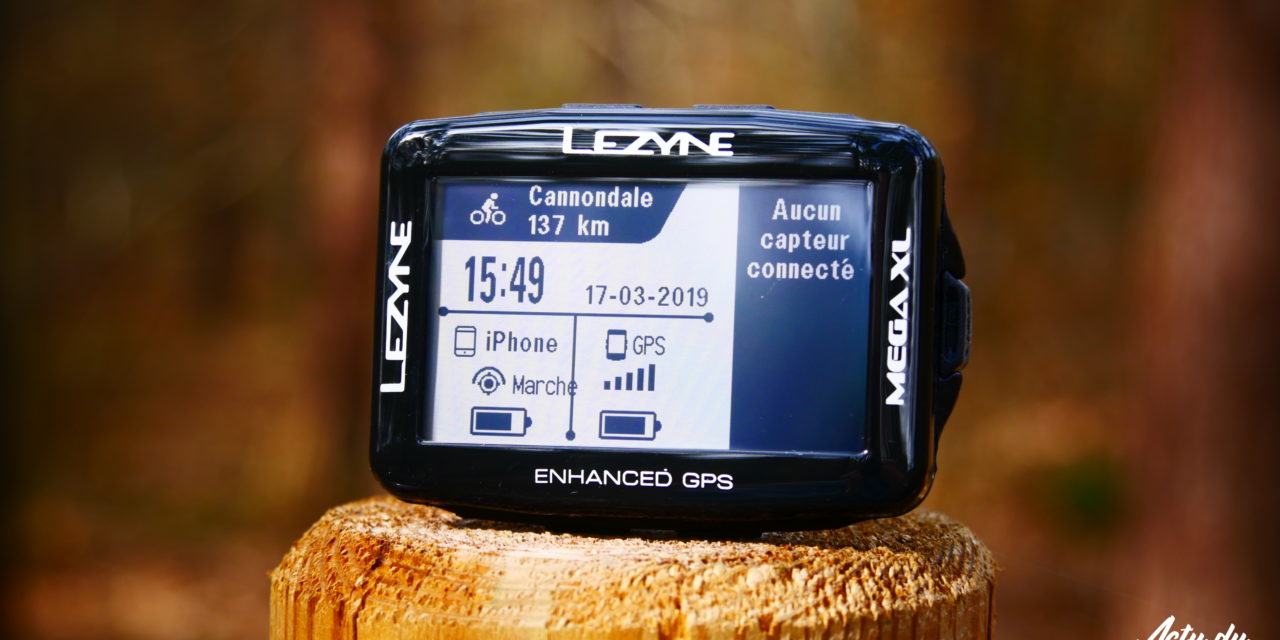 TEST GPS – LEZYNE MEGA XL – CARTOGRAPHIE ET GUIDAGE