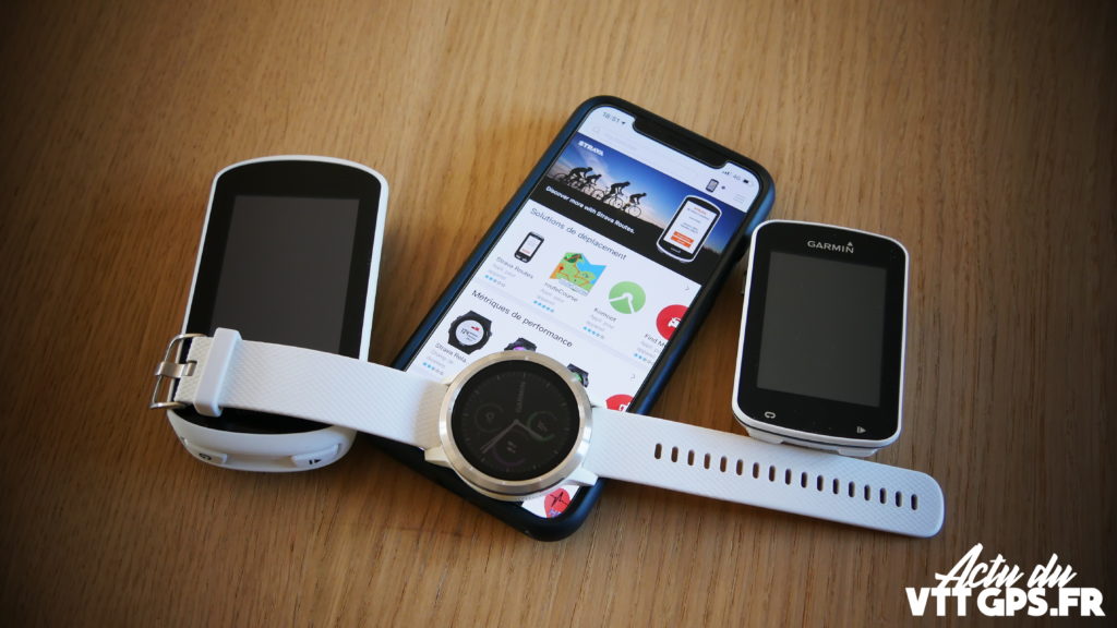 APPLICATION GARMIN CONNECT QI LE LIEN MAGIQUE www.actuduvttgps.fr