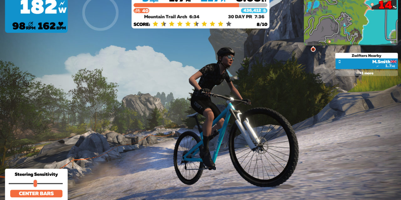 ZWIFT SE LANCE DANS LE VTT EN MODE VIRTUEL