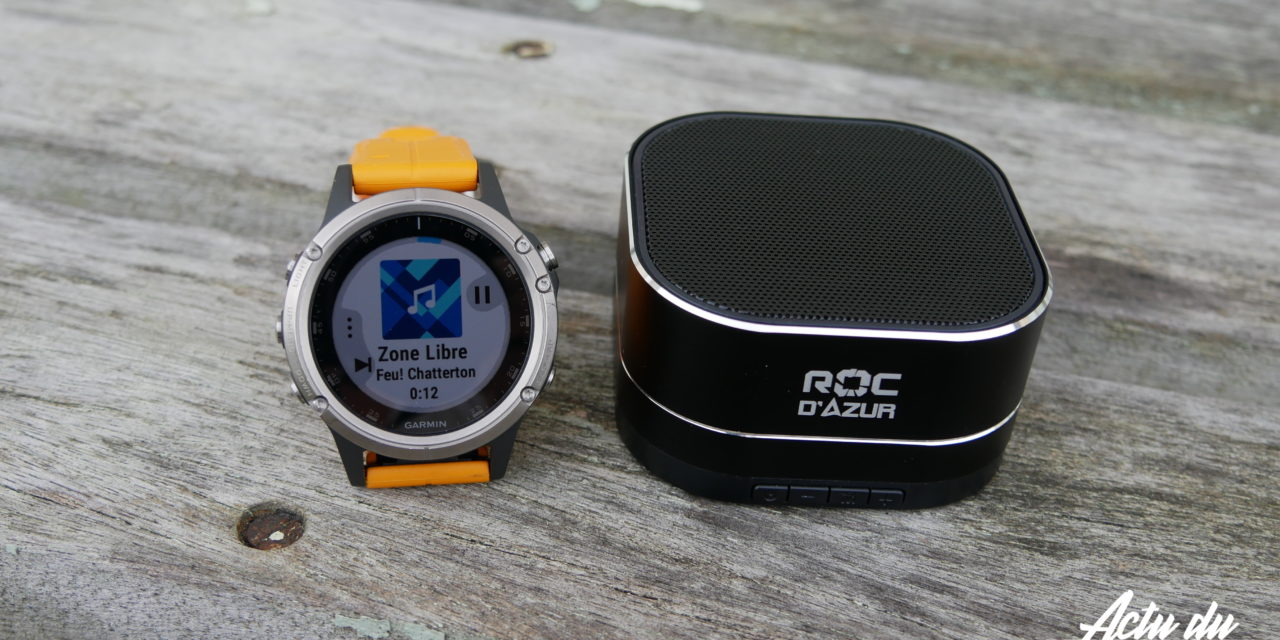 CONNECTER SA MONTRE GARMIN A UNE ENCEINTE BLUETOOTH