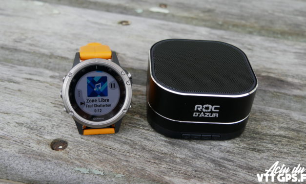 CONNECTER SA MONTRE GARMIN A UNE ENCEINTE BLUETOOTH