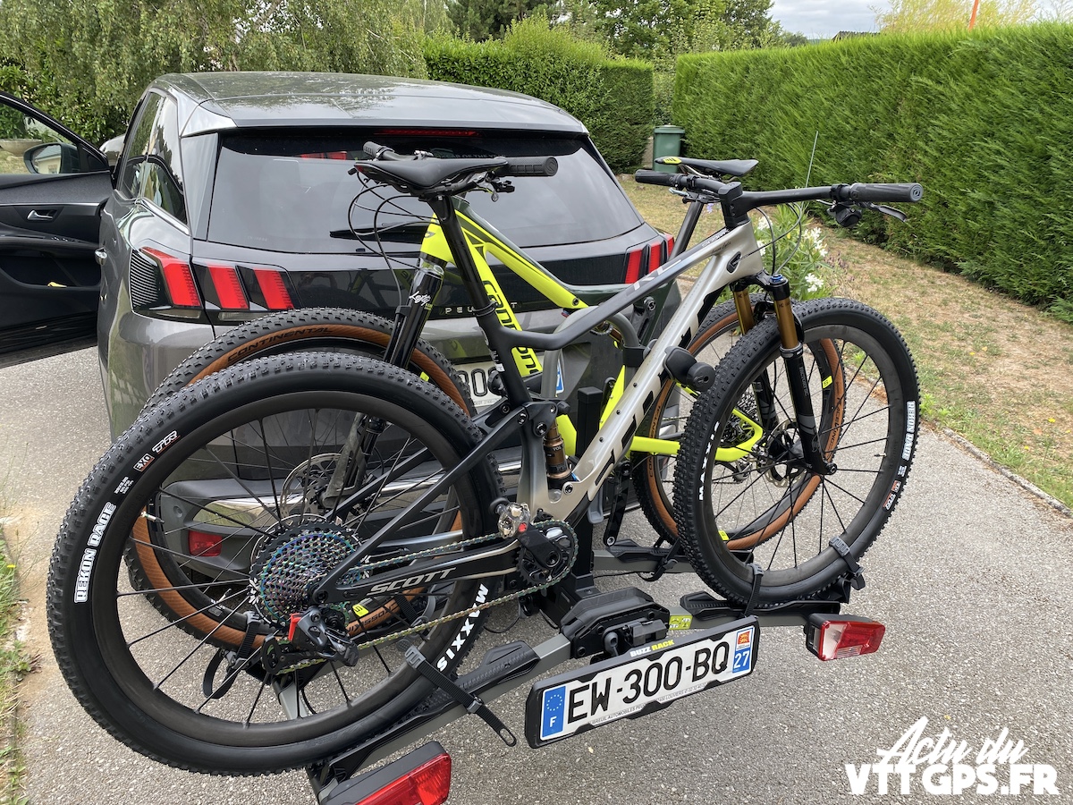 TEST DU PORTE VELO BUZZ RACK E-SCORPION 2 