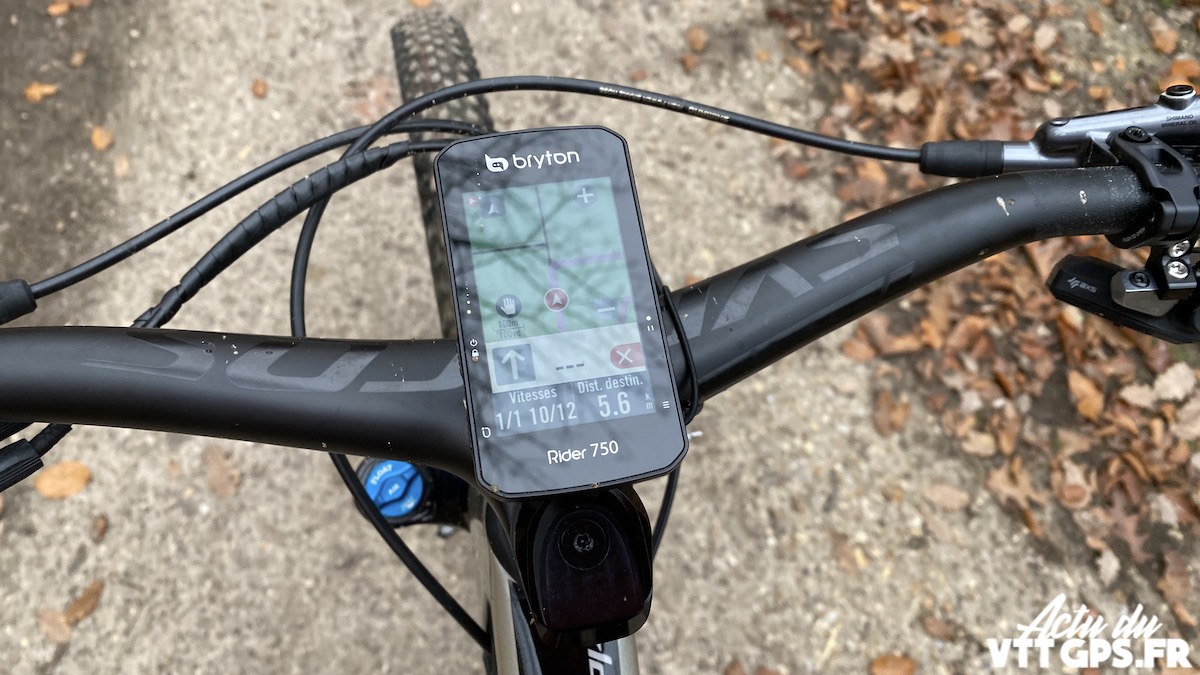 BRYTON COMPTEUR GPS RIDER 750E (SANS CAPTEUR) - SILDEL VELO