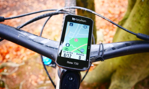 BRYTON RIDER 750 – LA CARTOGRAPHIE ET LE SUIVI DE PARCOURS SUR HOME-TRAINER