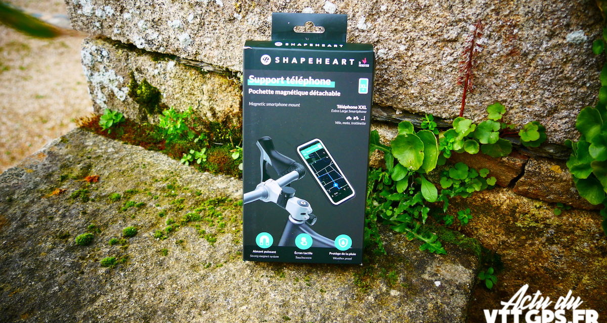 TEST SUPPORT TELEPHONE SHAPEHEART POUR VELO – LA FORCE DE L'AIMANT