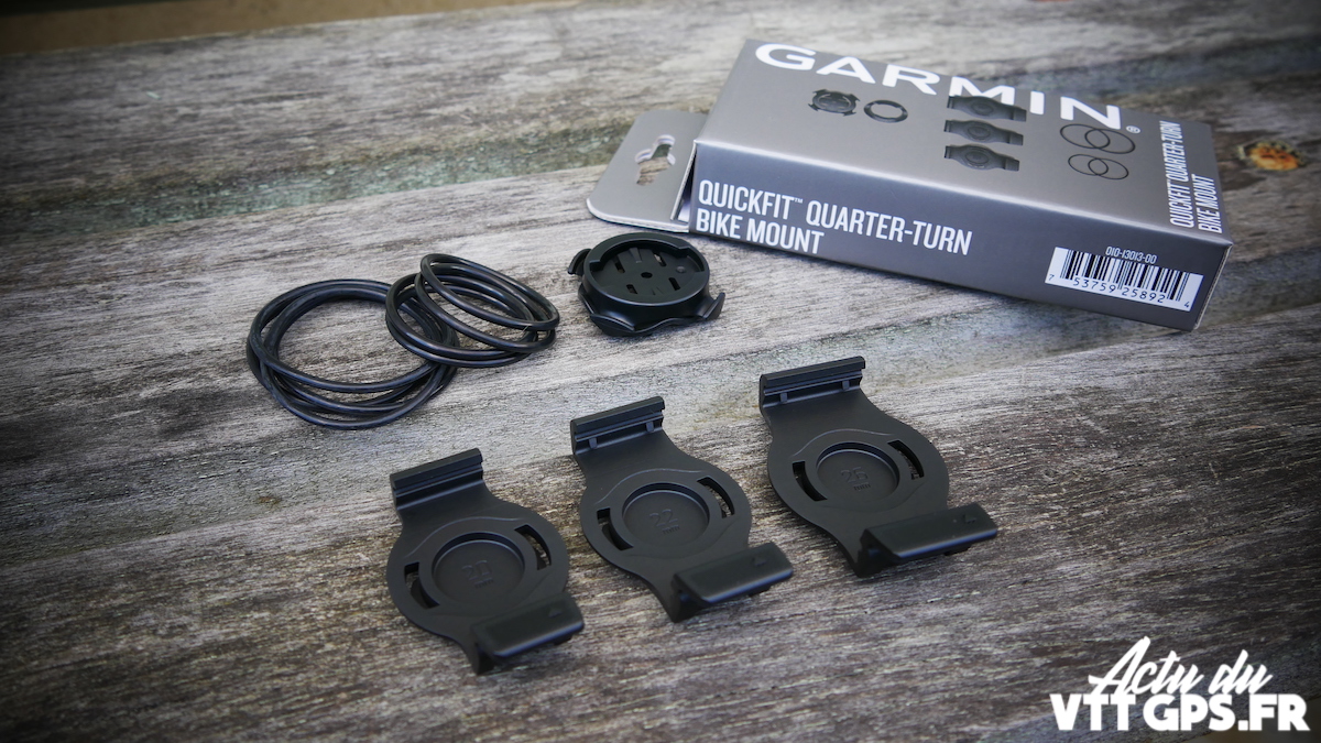 TEST DU SUPPORT DE VELO GARMIN QUICKFIT – FENIX 6 PRO SOLAR 