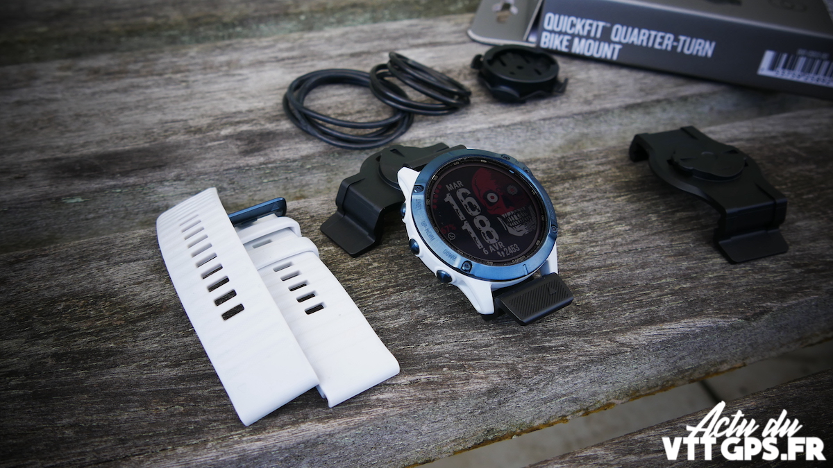 TEST DU SUPPORT DE VELO GARMIN QUICKFIT – FENIX 6 PRO SOLAR 