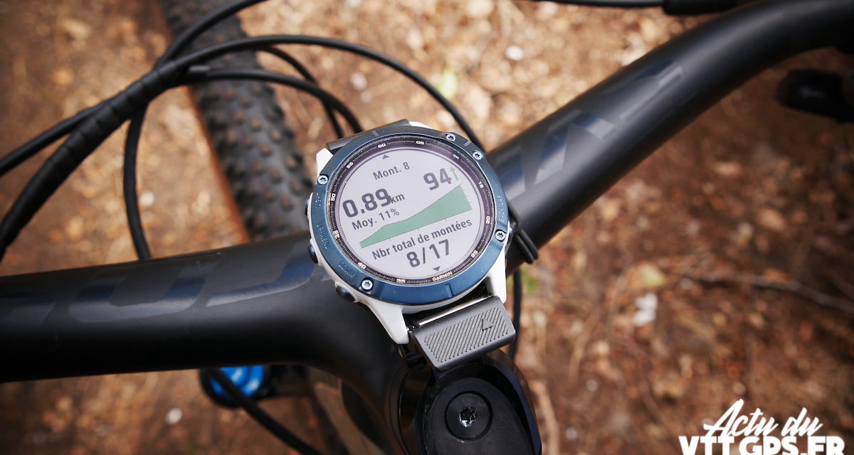 TEST DU SUPPORT DE VELO GARMIN QUICKFIT – FENIX 6 PRO SOLAR