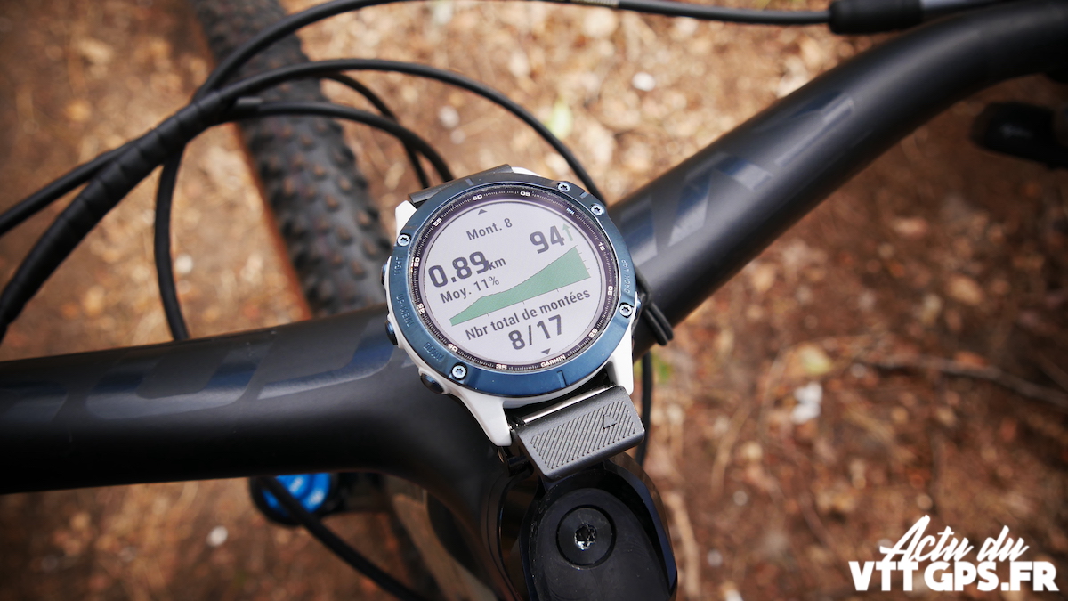 TEST DU SUPPORT DE VELO GARMIN QUICKFIT – FENIX 6 PRO SOLAR - www