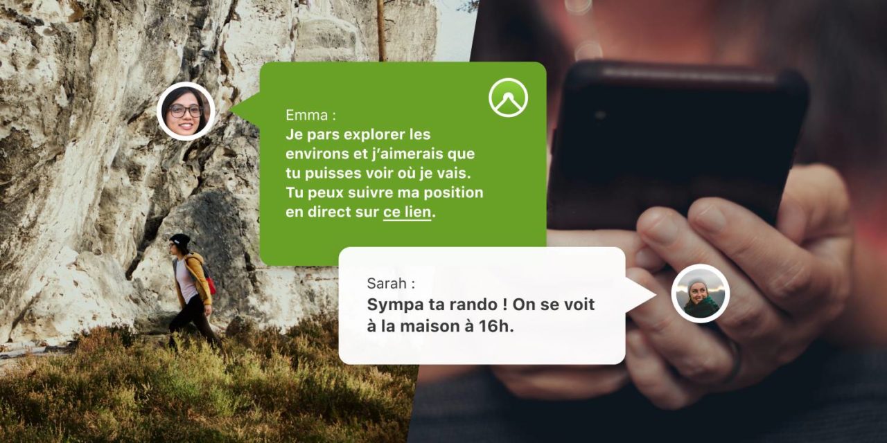 KOMOOT INTEGRE LE SUIVI EN LIVE DANS SON APPLICATION