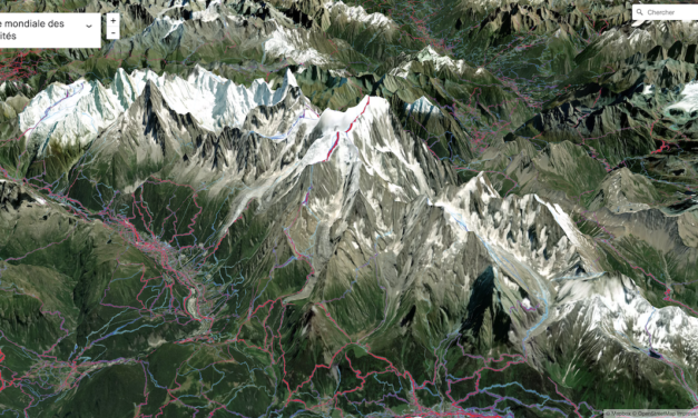 STRAVA PASSE EN AFFICHAGE 3D ET EN THERMIQUE