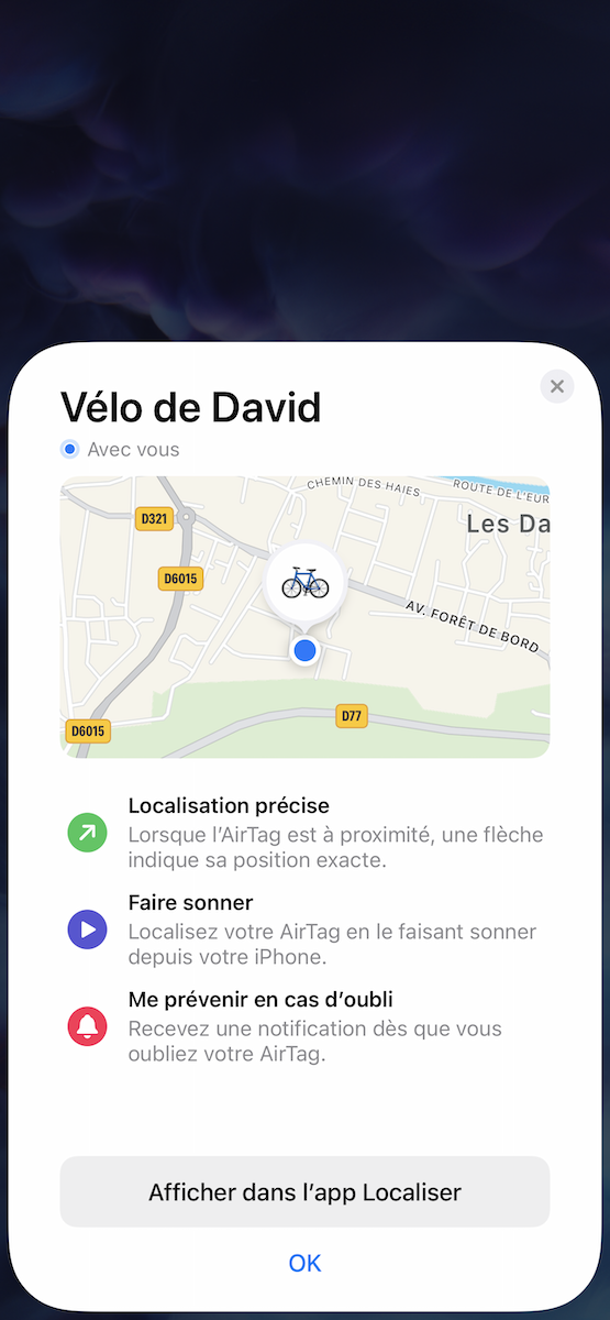 APPLE AIRTAG – PEUT-IL SERVIR D'ANTIVOL POUR LES VÉLOS - www