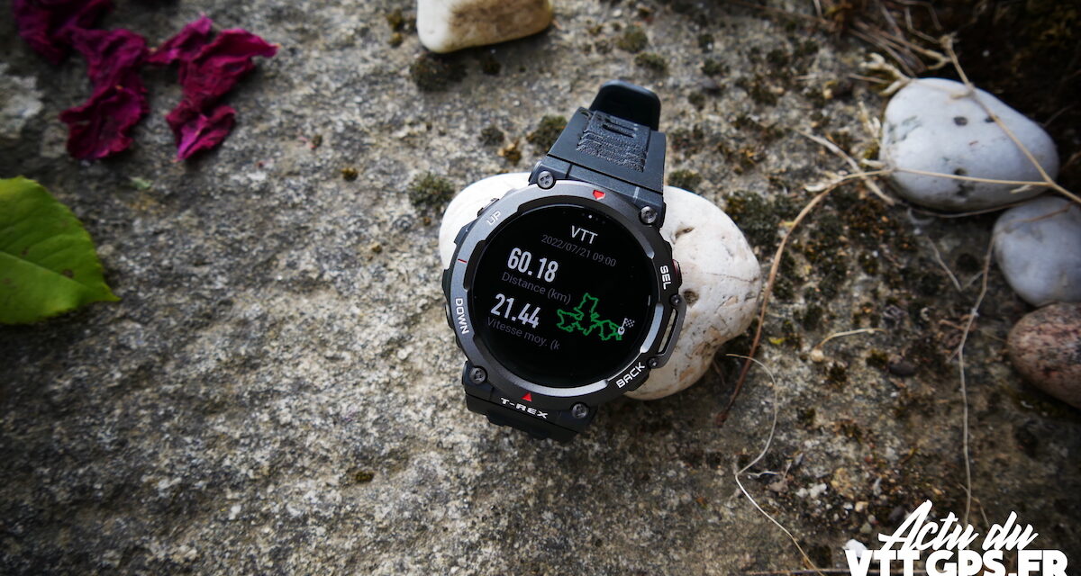 TEST DE LA MONTRE AMAZFIT T-REX 2 – OUTDOOR ET CONNECTEE