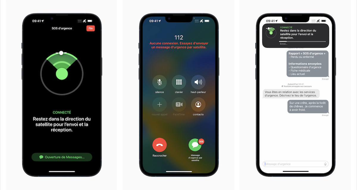 ENVOYER UN SOS PAR SATELLITE AVEC SON IPHONE – C EST DISPONIBLE EN FRANCE