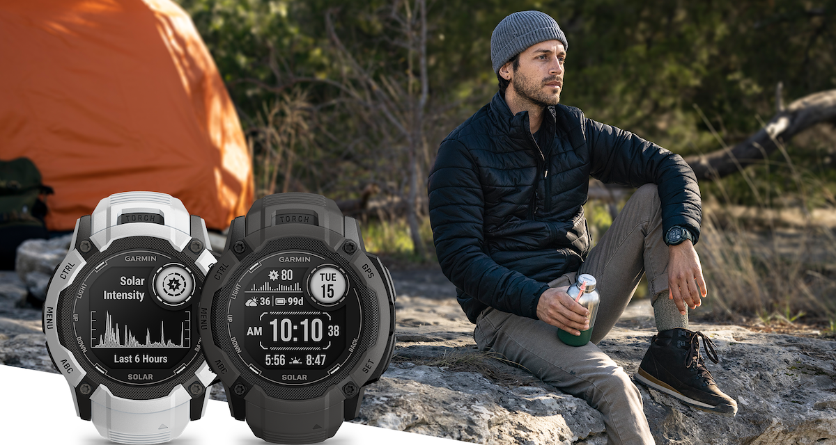 GARMIN INSTINCT 2X – DU SOLAIRE, DU TACTICAL ET UNE FONCTION TORCHE