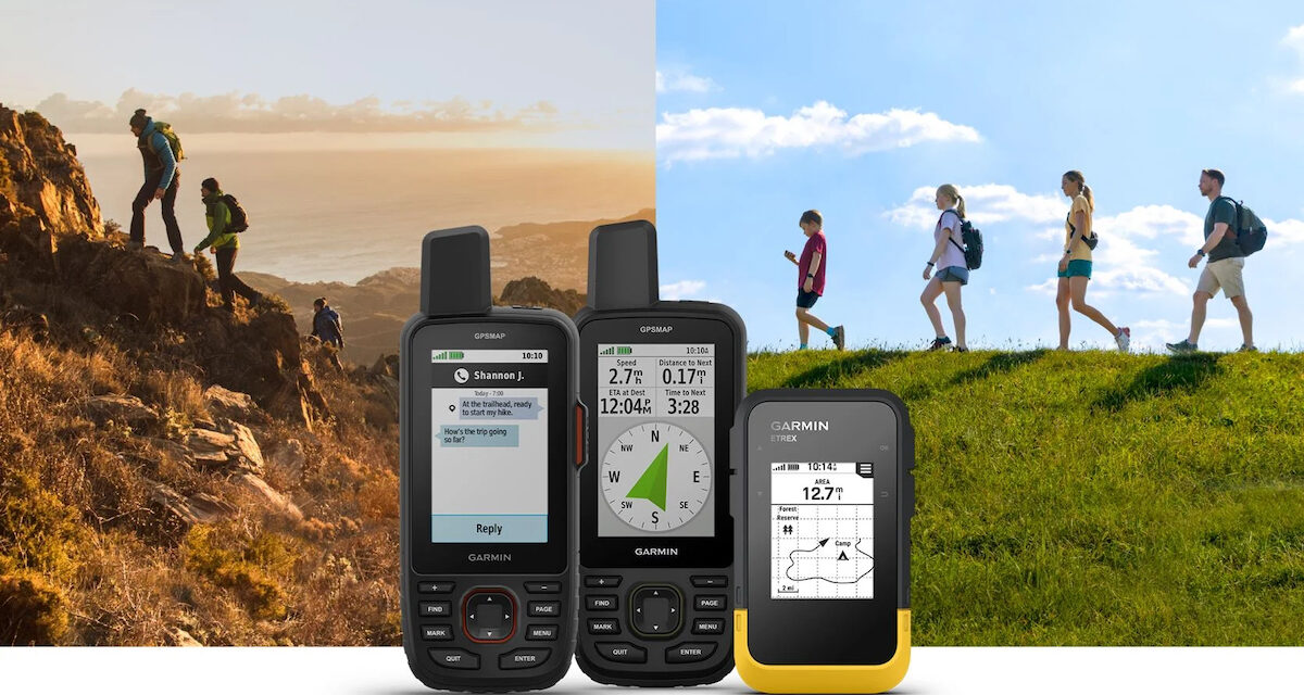 NOUVEAUTE – GARMIN GPSMAP 67, GARMIN ETREX SE – TAILLE POUR LA RANDONNEE