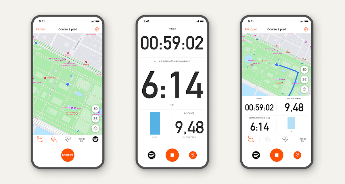 STRAVA INTÉGRE LA PLATEFORME DE STREAMING SPOTIFY A SON APPLCIATION